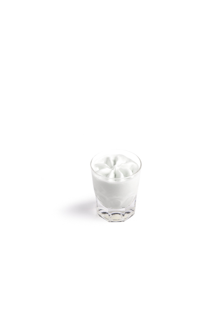 sorbetto al limone in coppa